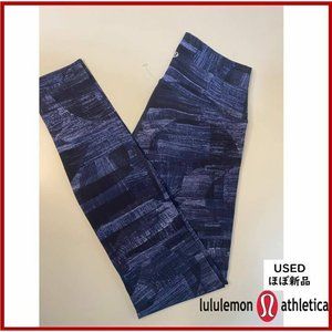 Lululemon Wunder Under Hi-Rise Tight Size 6 (Transition Multi Midnight Navy)